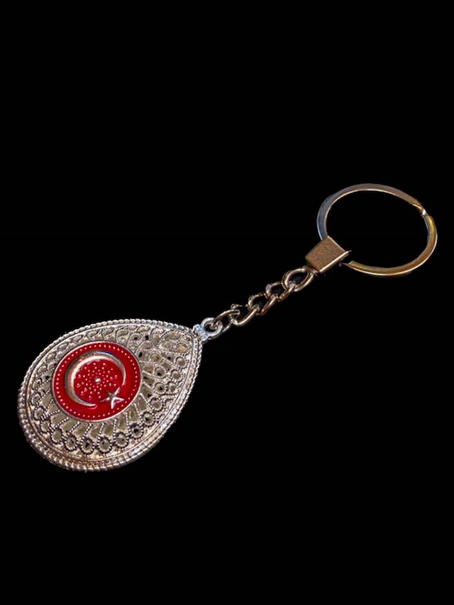 Telkari Model Ayyıldız Tasarım Anahtarlık