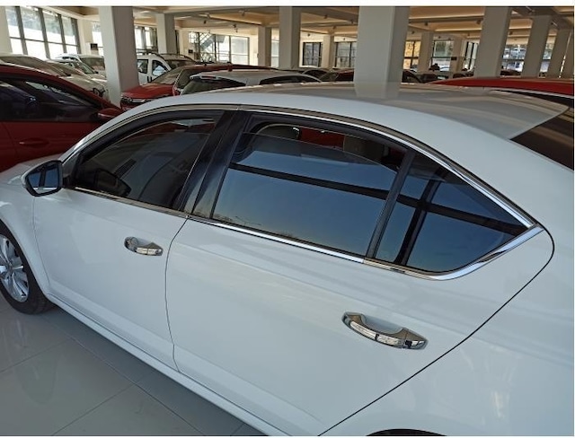 Skoda Octavia Cam Çerçevesi Kenar Çıtası Krom Tamtur 2013 /20