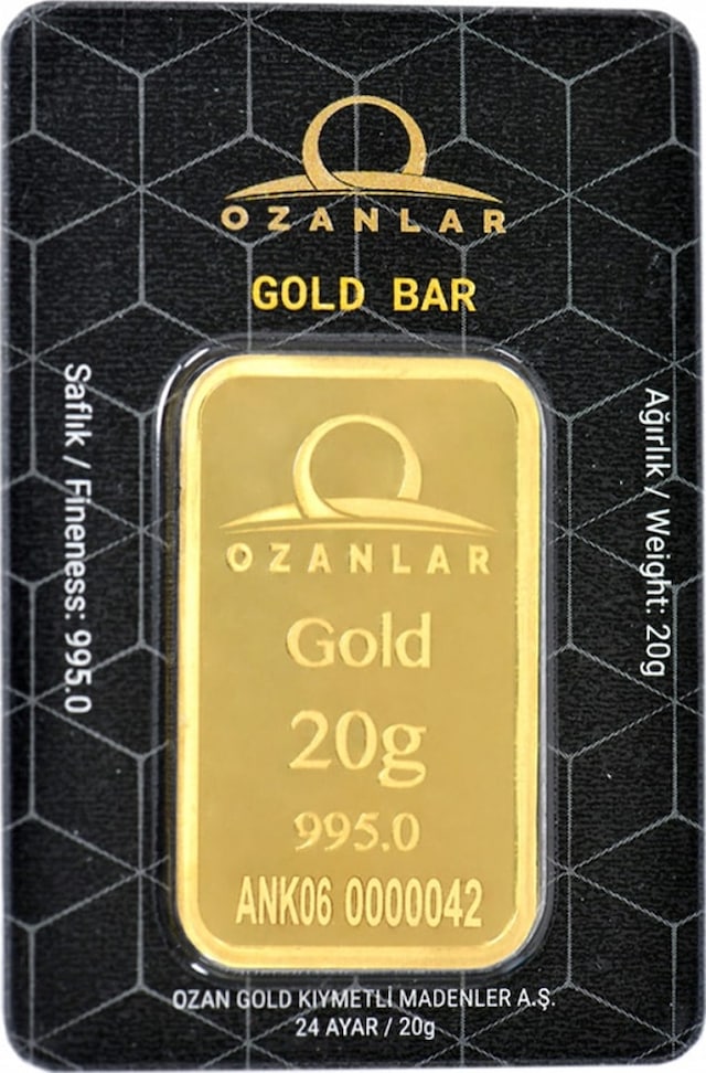 20 G Külçe Altın