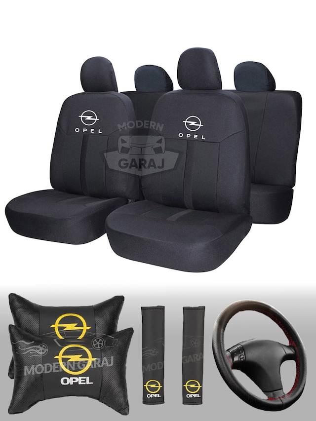 Opel Astra, Corsa, Vectra Yastık Kemer Direksyon Oto Koltuk Seti