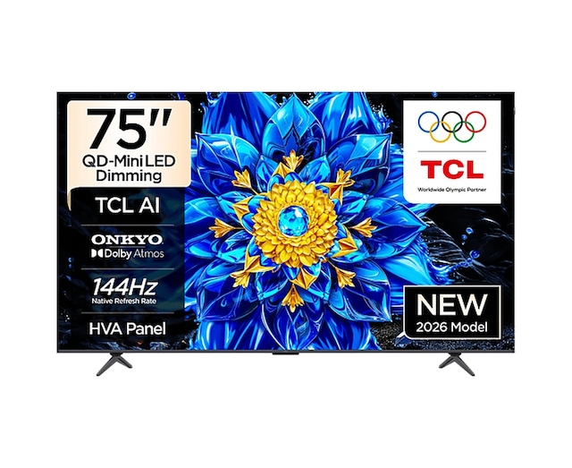 Tcl 75P8L 75" 190 Ekran Uydu Alıcılı Smart 4K Premium Google QLED TV