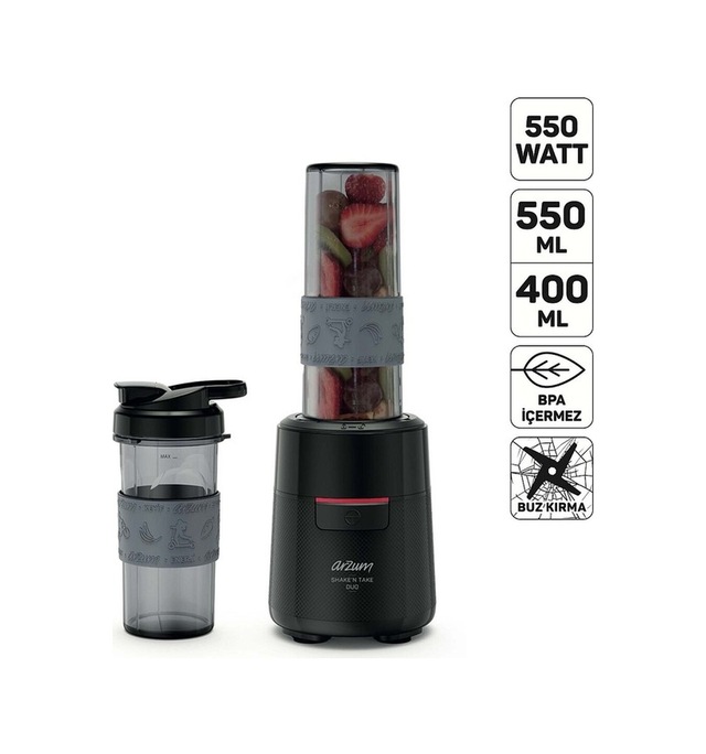 Arzum AR1192 Shake'n Take Duo 550 W Kişisel Blender