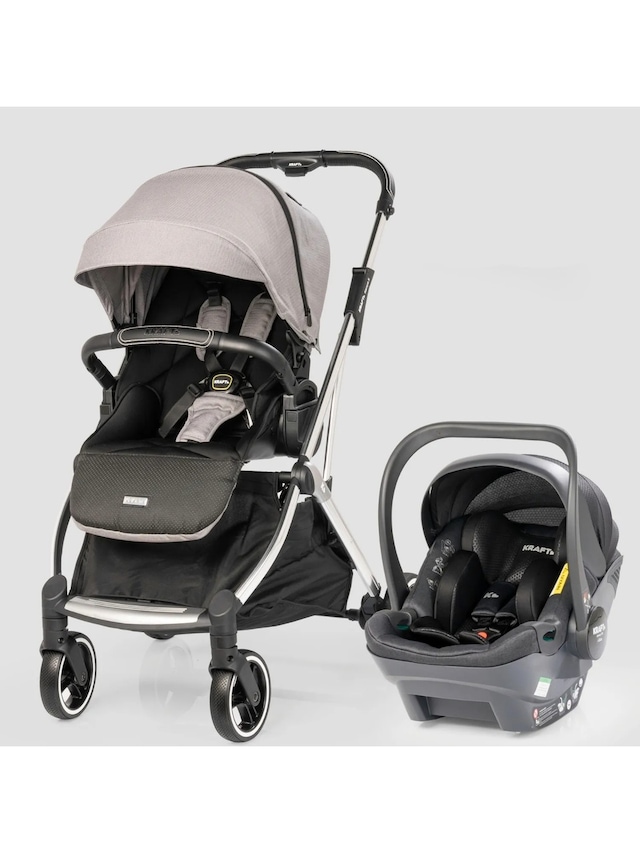 Kraft Kenya S İ Size Travel Sistem Bebek Arabası Grey