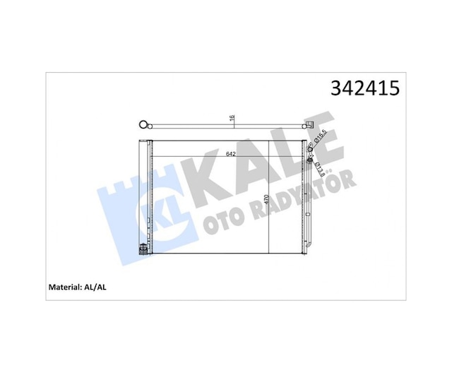 Klıma - 25 - Radyatoru Bmw F10 F01 N47 N57 - Dpmıx-hb - B47 B57