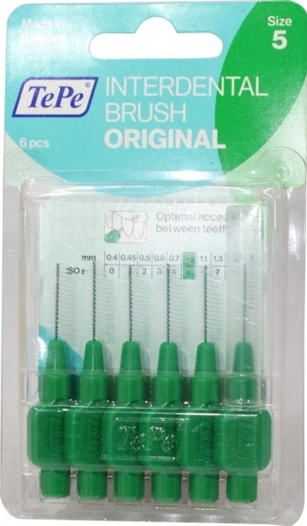 Tepe Blisterlı Arayüz Fırçası 0.8 MM 6'lı