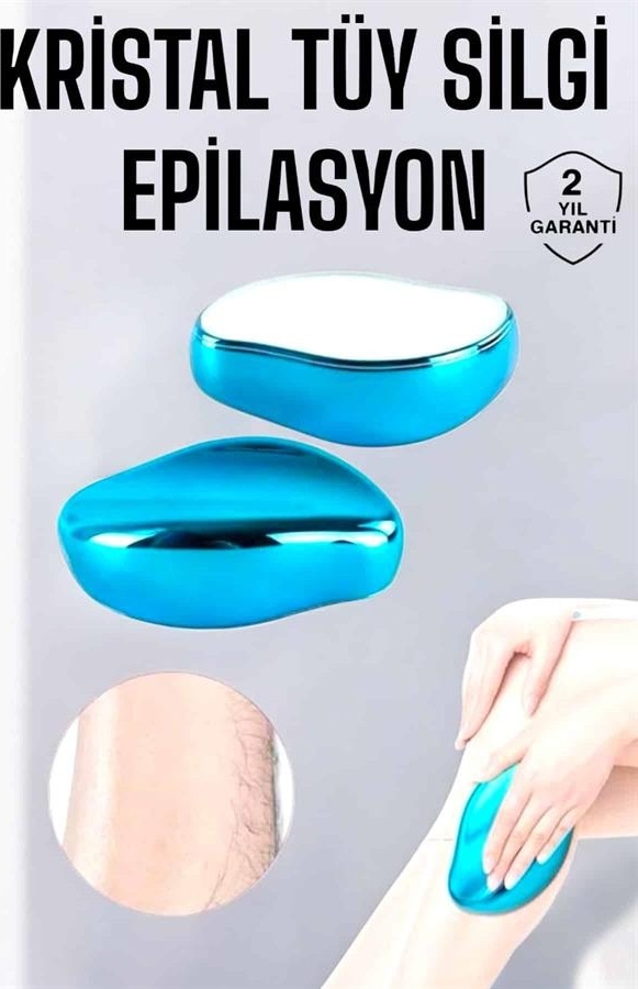 Epilasyon - 96 - Aleti Bacaklar Kollar İçin Yıabilir Kristal Epilatör - Ece-umay - Tüy Silgi