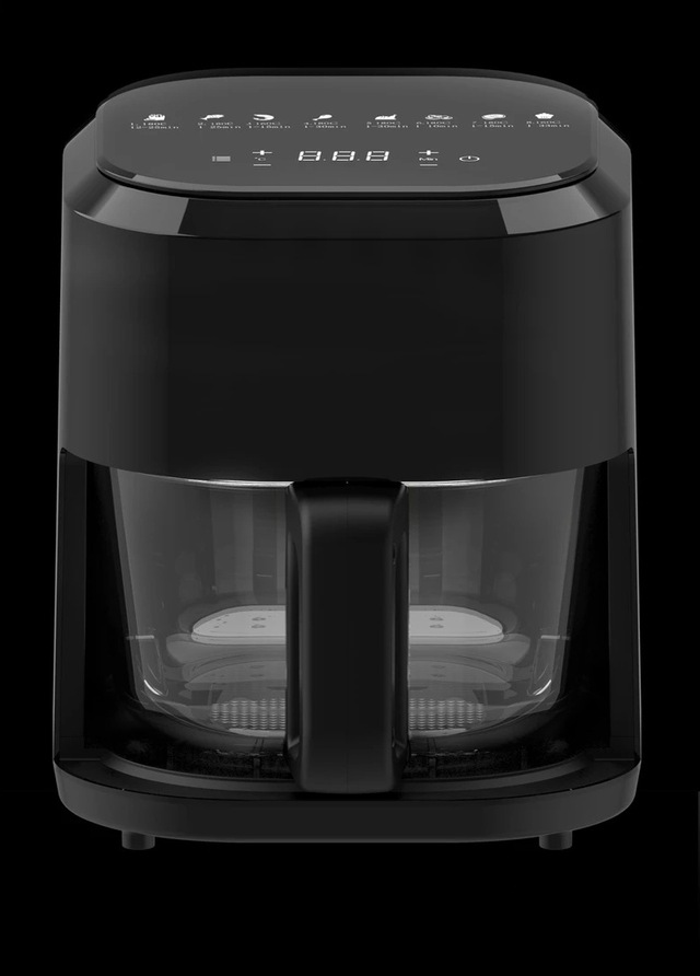 Mi Line AF4LE02 Cam Hazne 4 L Airfryer Sıcak Hava Fritözü