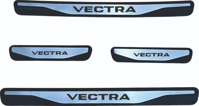 Vectra C Kapı Eşiği 2002-2008 New Krom Kapı Eşiği 4 Parça Paslanmaz Çelik