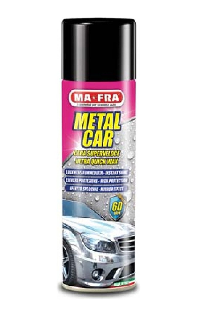 Mafra Metal Car Spray Metalik Boyalar İçin Parlatıcı Koruyucu Spr