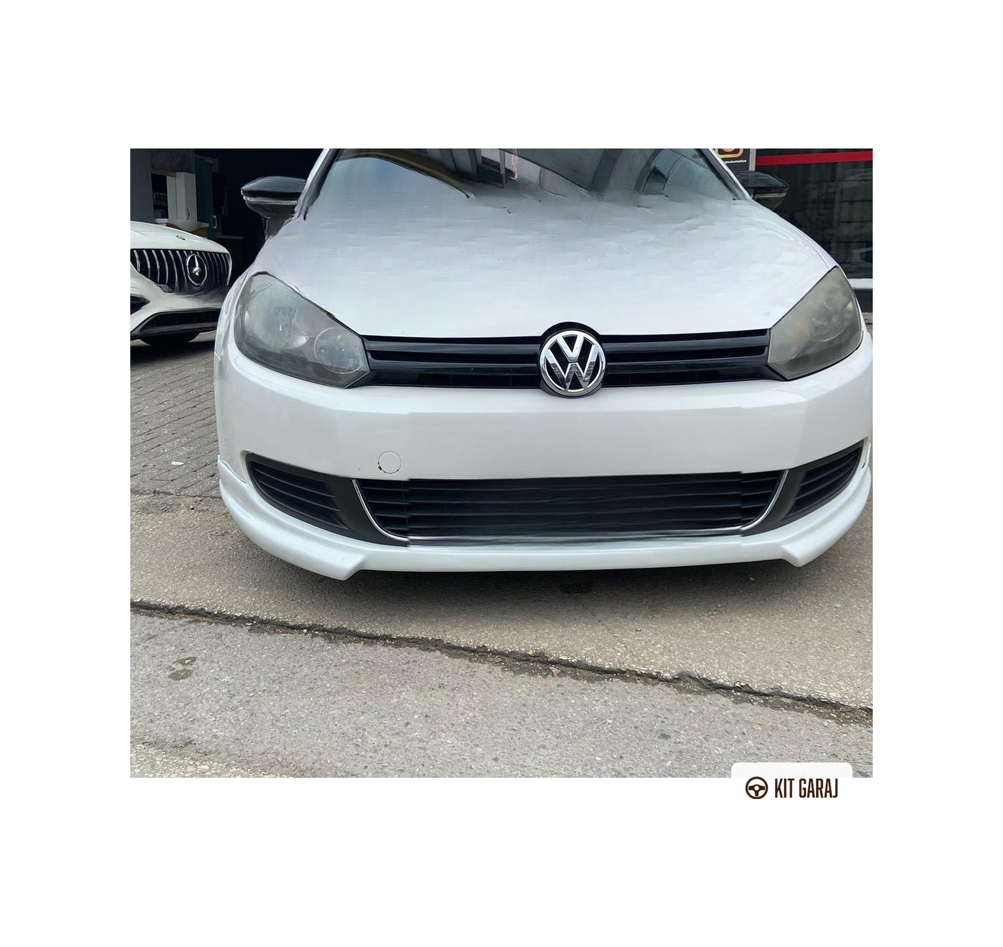 Kit Garaj Golf 6 Rieger Ön Ek Plastik Boyasız