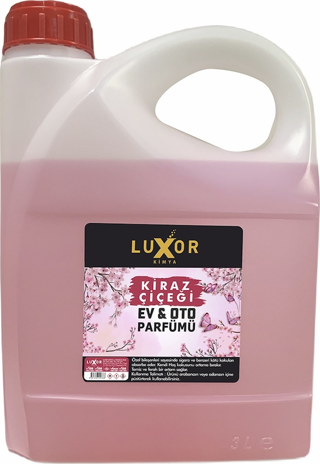 Luxor Kimya Kiraz Çiçeği Ev Ve Oto Parfümü 3 Lt
