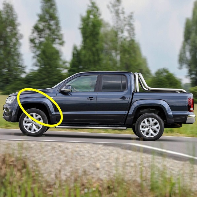 Vw Amarok 2017-2023 Sol Ön Çamurluk Dodik Üst Parça 2hh853717