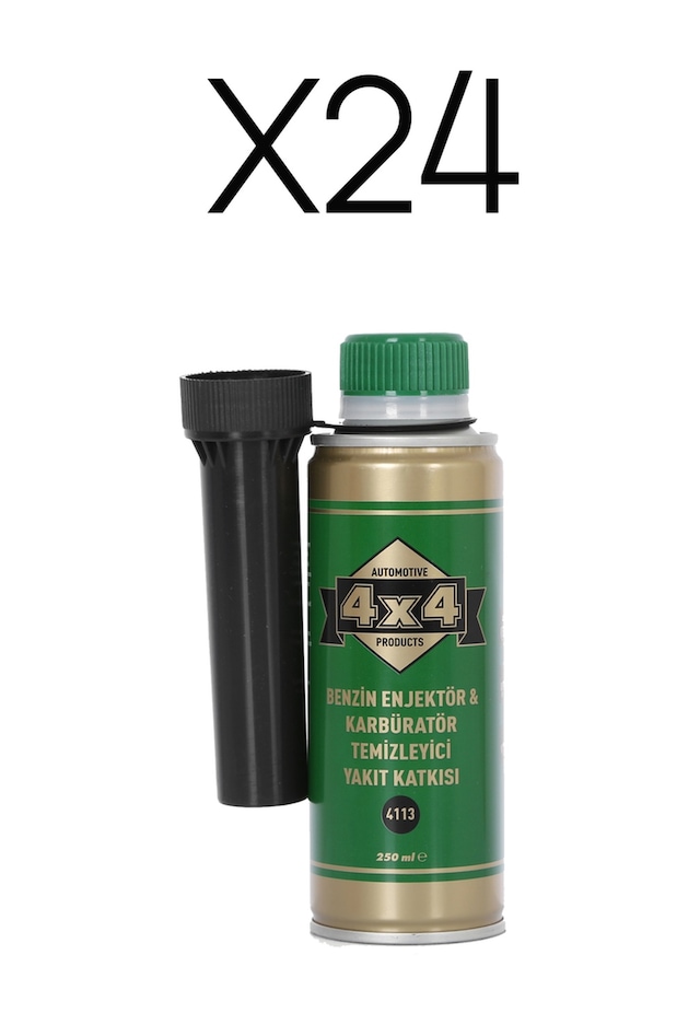 4X4 Automotive Products Benzin Yakıt Katkısı 250 ML 24Lü Av Paket