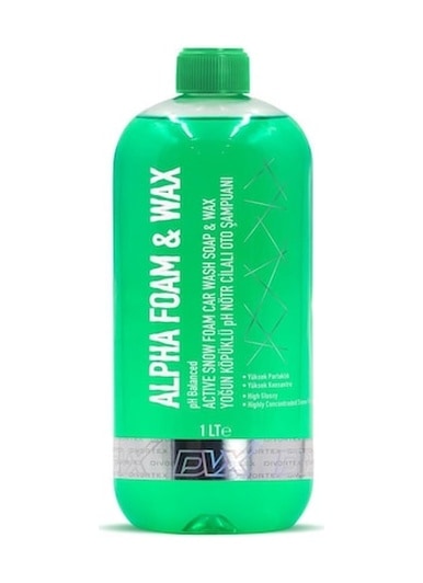 Divortex Dvx Alpha Foam Ph Nötr Cilalı Oto Yıkama Şampuan 1 L