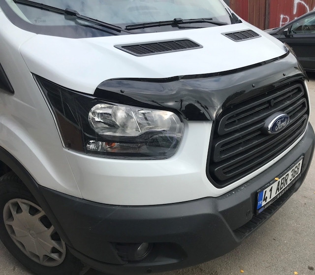 Ford Transit Kaput Rüzgarlığı 2014 Ve Üzeri Kaput Maskesi P.siyah