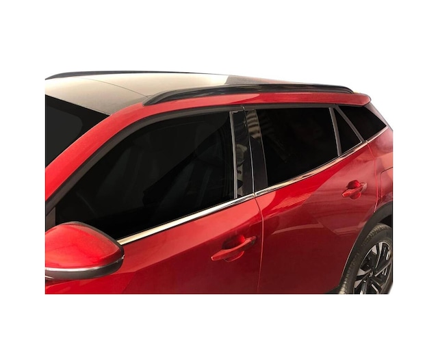 Peugeot 2008 Uyumlu 2020 Ve Üzeri Krom Cam Çıtası 6 Parça Paslanmaz Çelik