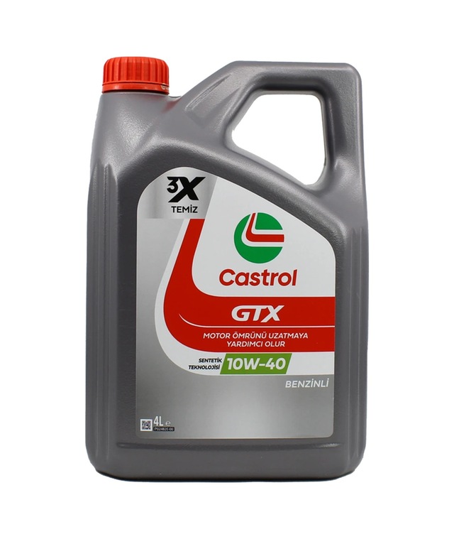 Castrol GTX Ultraclean 10W-40 A/B 4 lt Motor Yağı