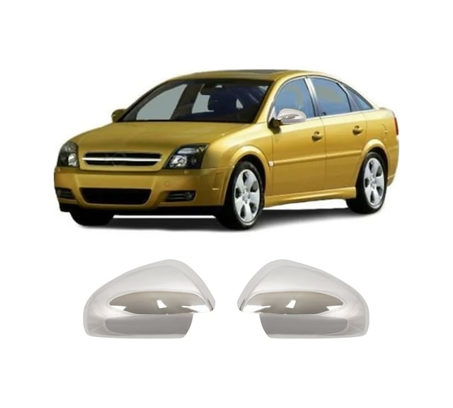 Opel Vectra C Uyumlu 2002-2008 Krom Ayna Kapağı 2 Parça Paslanmaz Çelik