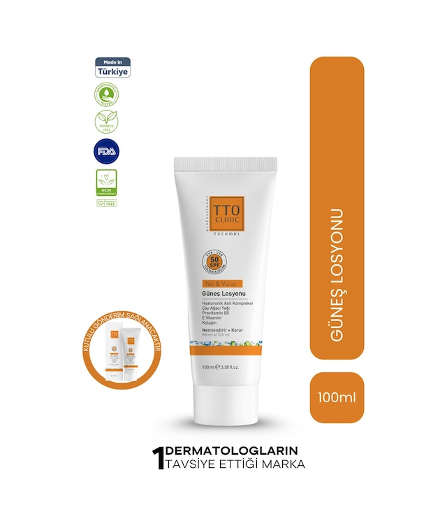 Tto Clinic Güneş Losyonu Spf50 100Ml