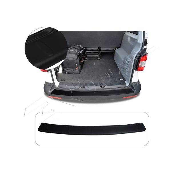 Volkswagen Transporter T5 Uyumlu 2003-2015 Abs Geniş Arka Tampon Üstü Koruma