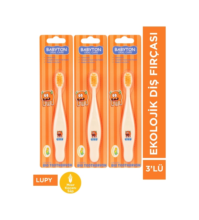 Ekolojik Diş Fırçası 3'lü Set Lupy