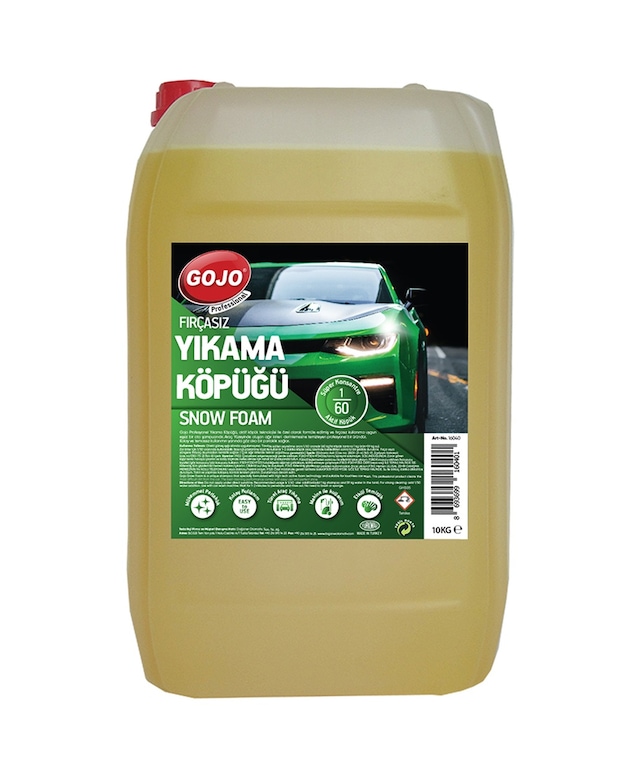 Gojo Fırçasız Oto Yıkama Şampuanı 10 Kg