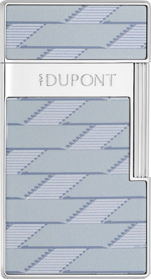 S.t. Dupont Biggy Monogram 1872 Gri Puro Çakmağı 25080 - Tr8878