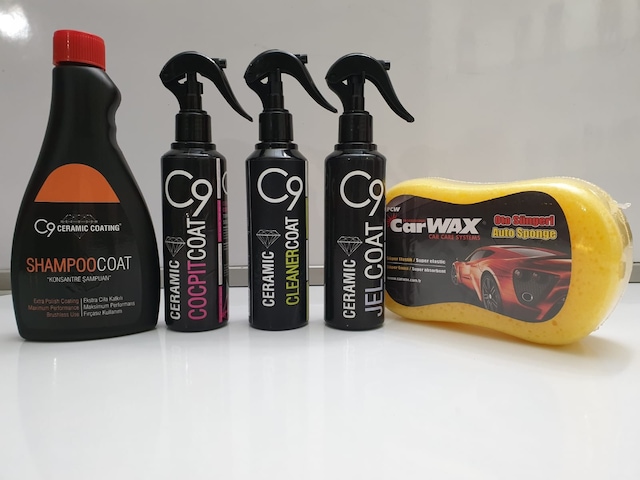 Carwax C9 Premium Yazlık Bakım Seti