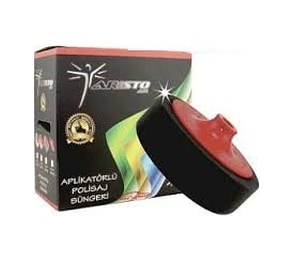 Aristo Polisaj Pasta Süngeri 150 Mm Siyah Yumuşak N11.94