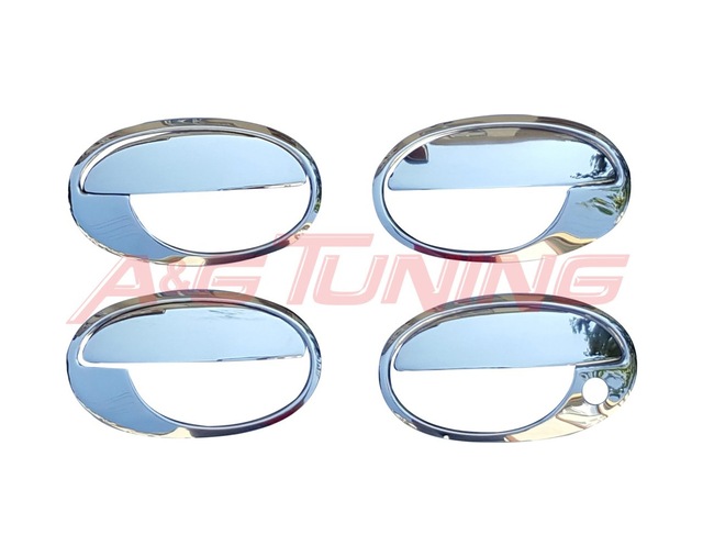 Opel Corsa C Krom Kapı Kolu 2000-2006 4Kapı-8Prç Paslanmaz Çelik N11.1068