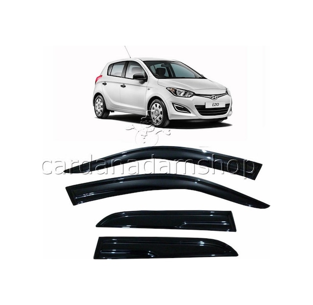 Hyundai I20 2012-2015 Cam Rüzgarlığı 4 Parça