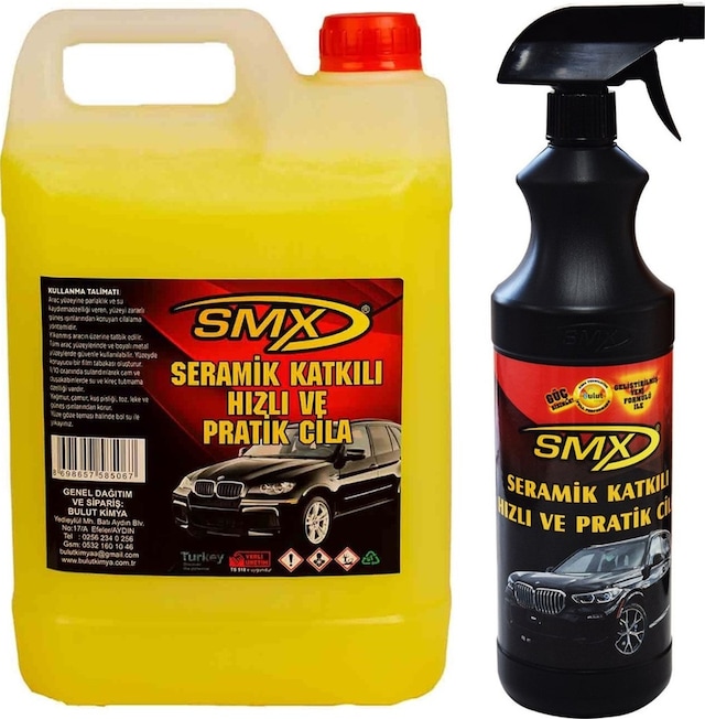 5 1 Seramik Katkılı Hızlı Ve Pratik Cila 6 Litre