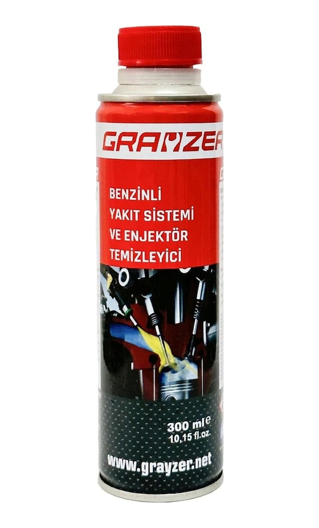 Grayzer Benzinli Yakıt Sistemi Ve Enjektör Temizleyici 300 Ml