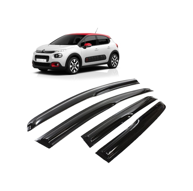 Citroen C3 Mügen Cam Rüzgarlığı 2017 Sonrası 4 Lü N11.2838