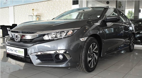 Honda Civic Fc5 Ön Sis Farı Kaş Nikelajı