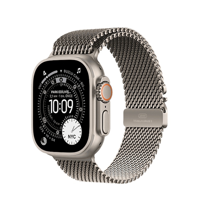 Apple MEWY4TU/A Watch Ultra 3 Gps + Cellular 49 MM Akıllı Saat (Distribütör Garantili)