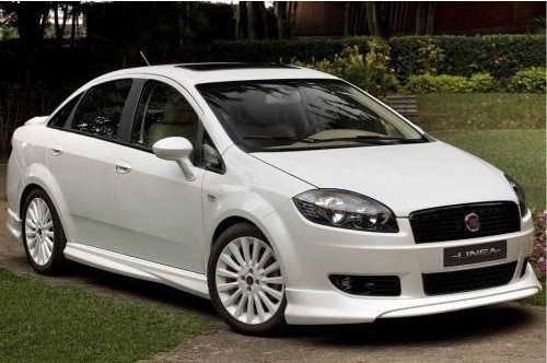 Fiat Linea Ön Tampon Eki Karlık Makyajsız 2007-2012 Boyasız Plast