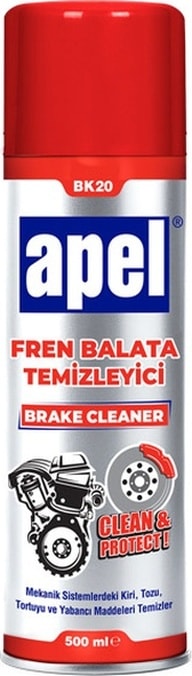 Apel Bk-20 Fren Balata Temizleyici 500 ML