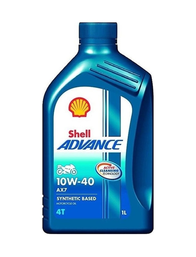 Shell Advance 4t Ax7 10w40 1 Litre Aşınmaya Dayanıklı Sentetik Motosiklet Yağı Universal Uyumlu - 0781387029555