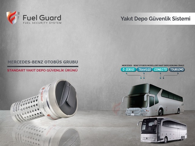 Mercedes-Benz Travego Otobüs Yakıt Depo Koruma Cihazı