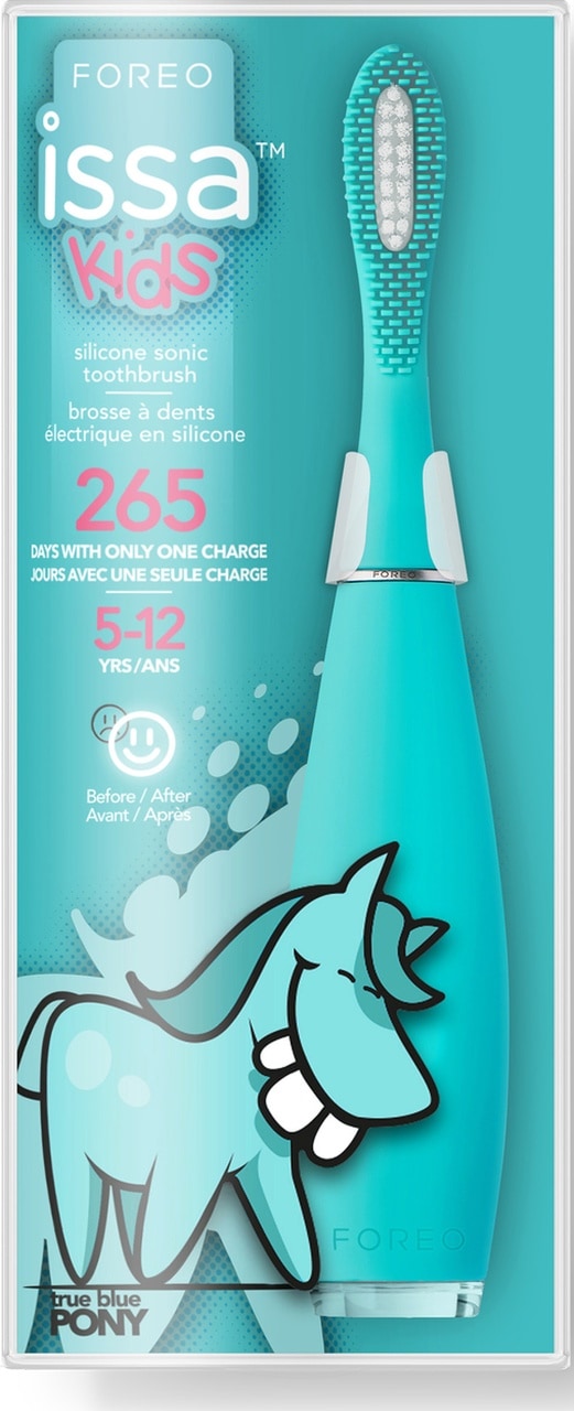 Foreo Issa Kids Çocuk Diş Fırçası 5-12 Yaş için True Blue Pony