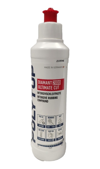 Polytop Diamant 2000 Ultimate Cut Agresif Kalın Pasta 250ML