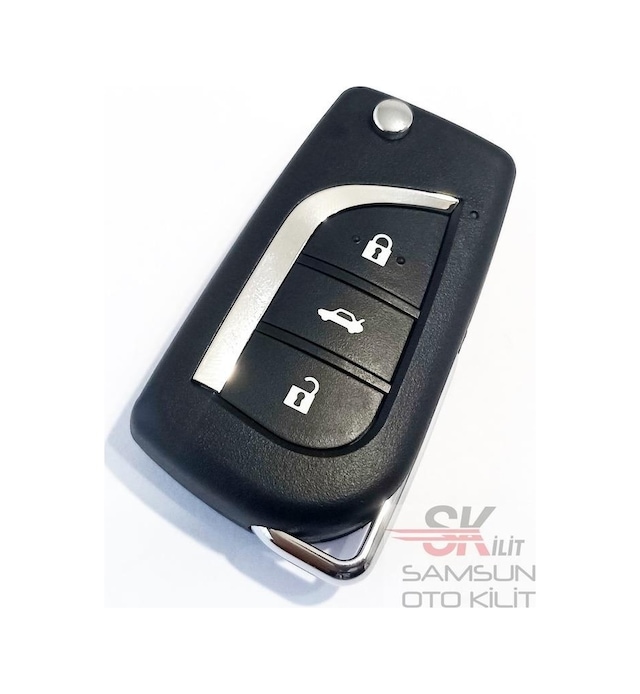 Toyota Uyumlu Tipli Sonradan Yapma Keydiy Kd Anahtar Kabı Kumanda Kabı Oto Anahtarlık