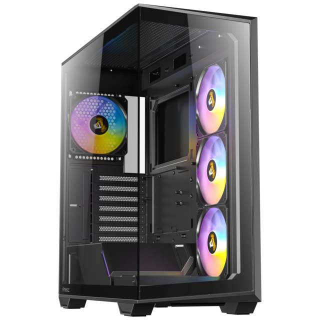 Antec C3 FAN 360MM RADYATOR Mid Tower ATX 4x Fans ARGB Black Tempered Glass