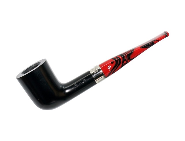 Peterson Dracula Smooth 120 9mm. Filtreli Akrilik Saplı Pipo 206003
