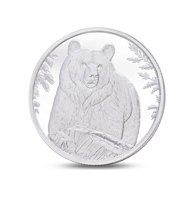 Agakulche Ayı Gümüş Sikke Coin