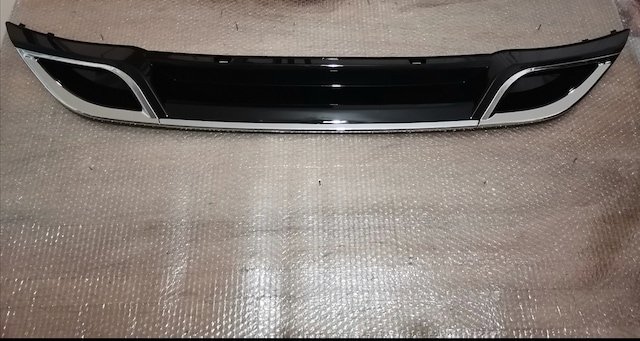 Golf 7 Uyumlu 7.5 Difüzör Arka Tampon Eki Pıanoblack