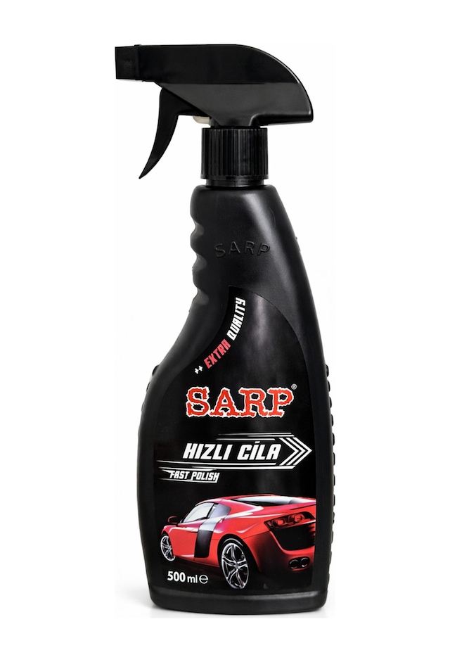 Sarp Süper Etkili Araba Oto Cilası Hızlı Cila Muhteşem Parlaklık 500 Ml
