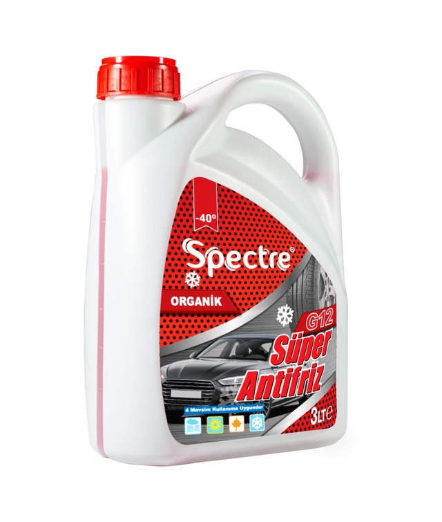 Spectre Kırmızı Organik -40 Antifiriz 3 Litre