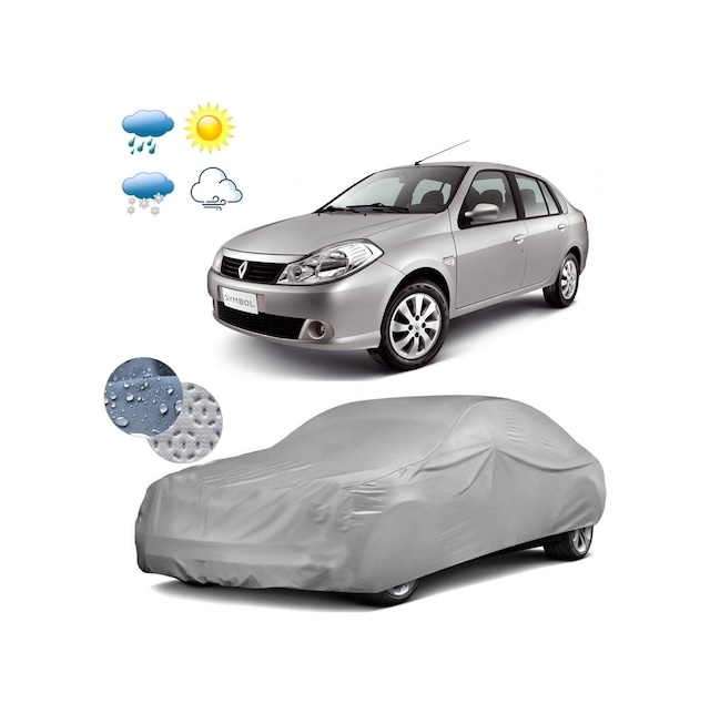 Autozel Renault Symbol 2 Branda Araba Koruyucu Miflonlu Oto Brand